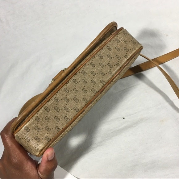Vintage Gucci Crossbody bag Beige Mignon Print - Picture 2 of 5